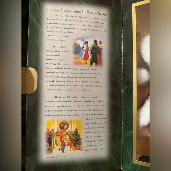 HALLMARK SPECIAL EDITION HOLIDAY VOYAGE BARBIE 1997 - Picture 7 of 11